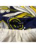 Liquid 100% Silk Floral Blue Yellow White Gold Sleeveless Silk Top Size 0 - photo 3