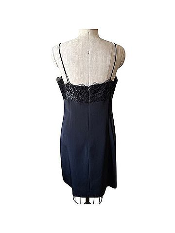 Rickie Freeman for T.J Nites Classic Little Black Dress Cocktail Dress (view 2)