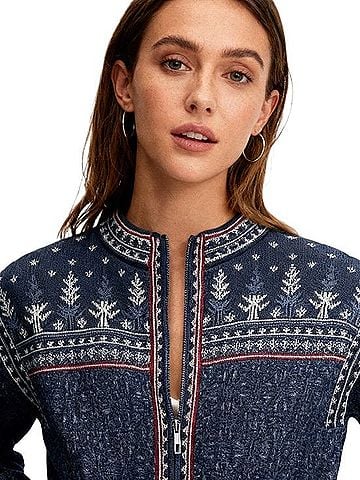 Pendleton Fair Isle Zip Cardigan Cardigan (view 2)