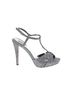Badgley Mischka Gray Heels Size 9 - photo 1