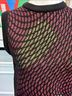 M Missoni Graphic Pink Gold Black Pullover Sweater Size S - photo 4