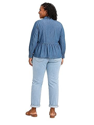ASOS Long Sleeve Button-Down Shirt (view 2)
