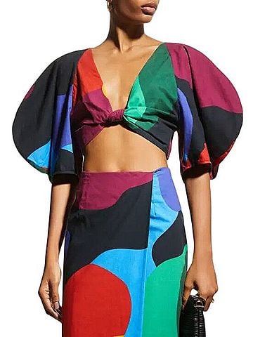 Mara Hoffman Raya Short Sleeve T-Shirt (view 1)