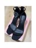 Wild Pair Black Sandals Size 10 1/2 - photo 3