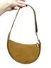 Cult Gaia 100% Suede Tan Shoulder Bag One size - photo 1