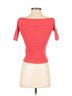 Sandro Red Sandro Short Sleeve Top Size S - photo 2