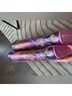 Dolls Kill Print Pink Purple Boots Size 9 - photo 6