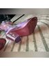 Dolls Kill Print Pink Purple Boots Size 9 - photo 4