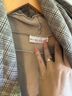 bryn WALKER Plaid Black Tan Jacket Size S - photo 6