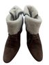 Helmut Lang 100% Suede Brown Ankle Boots Size EU 40 - photo 1