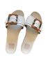 DV White Sandals Size 9 - photo 1