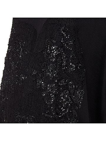 Givenchy Givenchy wool blend sequin lace turtleneck tunic (view 2)