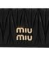 Miu Miu 100% Leather Black Leather Card Wallet One size - photo 7