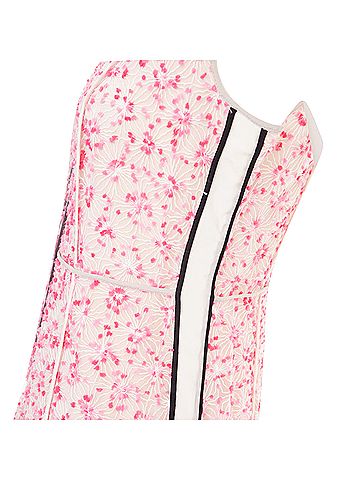 Fendi Fendi sheer black trim drop waist mini dress (view 2)