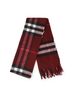Burberry 100% Wool Red Check Cashmere Scarf One size - photo 3