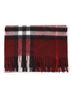 Burberry 100% Wool Red Check Cashmere Scarf One size - photo 4
