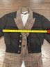 Veronica Beard 100% Polyester 40% Acrylic 30% Polyester 25% Wool 5% Other 100% Polyester Plaid Black Brown Red Jacket Size 2 - photo 13