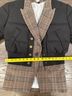 Veronica Beard 100% Polyester 40% Acrylic 30% Polyester 25% Wool 5% Other 100% Polyester Plaid Black Brown Red Jacket Size 2 - photo 14