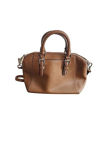 Michael Kors Ciara Leather Satchel (view 2)