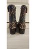 Coach Snake Print Brown Boots Size 8 1/2 - photo 5