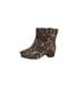 Coach Snake Print Brown Boots Size 8 1/2 - photo 1
