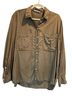 Mango Green Button-Down Shirt Size 10 - photo 1