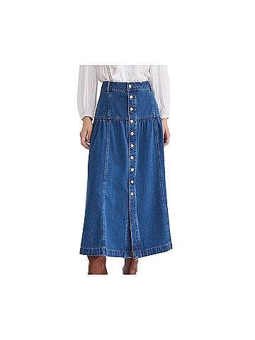 Ann Taylor LOFT Denim Skirt (view 1)