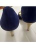 L.K. Bennett Blue Gold Heels Size EU 38 1/2 - photo 6