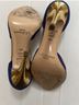 L.K. Bennett Blue Gold Heels Size EU 38 1/2 - photo 5