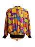 Spenser Jeremy 100% Silk Print Multi Color Jacket Size M - photo 2
