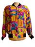 Spenser Jeremy 100% Silk Print Multi Color Jacket Size M - photo 1