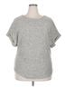 Max Studio Metallic Silver Max Studio Sweater Vest Size 1X - photo 1