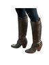 FRYE 100% Leather Gray Boots Size 8 - photo 2