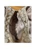 Coach Solid Tan Gold White Brown Hobo One size - photo 13