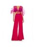 Andrea Iyamah Solid Red Dress Pants Size XS - photo 3