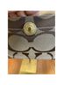 Coach 100% Canvas 100% Metallic Fiber Print Brown Gold Shoulder Bag One size - photo 3