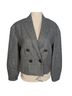 Veronica Beard Houndstooth Gray Green Blazer Size 6 - photo 1