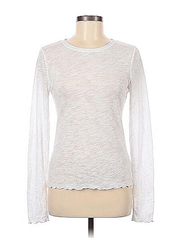 Free People Be My Baby Long Sleeve Top in Ivory (view 1)