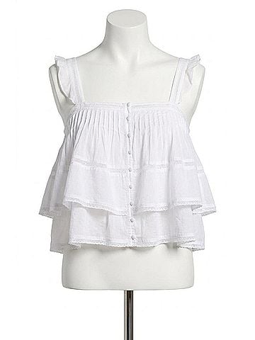 Astr Delia Top in White (view 1)