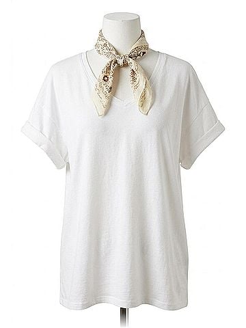 Free People Nina Tee in Ivory (view 1)