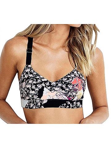 Seafolly Active Bralette Top in Sea Ocean Rose (view 2)
