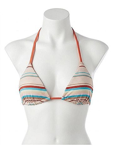 Reef Triangle Halter Bikini Top in Festival Tribe (view 1)