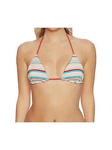 Reef Triangle Halter Bikini Top in Festival Tribe (view 2)