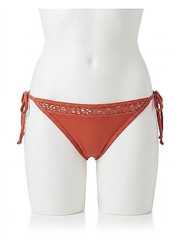 Reef Latigo Side Tie Bikini Bottom in Red (view 1)