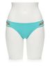 Reef Solid Blue Solid Strappy Bikini Bottom in Turquoise Size L - photo 1