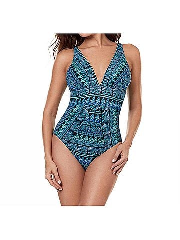 Miraclesuit Odyssey One Piece Swimsuit in Gypsy (view 2)