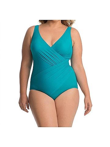 Miraclesuit Oceanus One Piece Swimsuit - Plus in Amalfi (view 2)