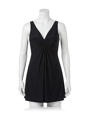 Miraclesuit Marais Swimdress - Plus in Black (view 1)