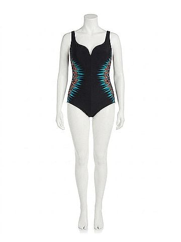 Miraclesuit Temptress One Piece Swimsuit - Plus in Casbah (view 1)