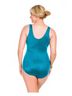 Miraclesuit Solid Blue Oceanus One Piece - Plus in Lagoon Size 16 - photo 3